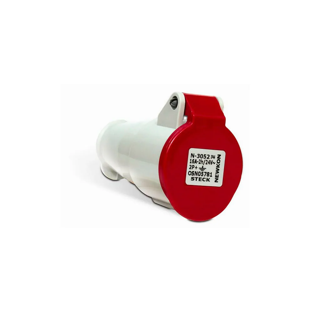 Imagem do produto ACOPLAM 3P 2P+T 32A 3259 VERM STECK